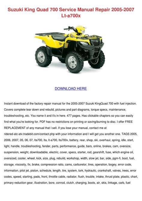 Read suzuki-king-quad-700-service-manual-pdf-wordpress-com Audio CD